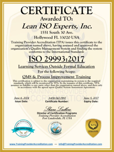 certificate 29993